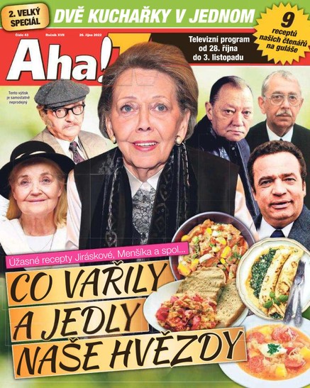 Příloha Aha! s Tv magazínem - 27.10.2022