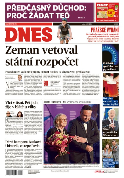 MF DNES - 4.11.2022