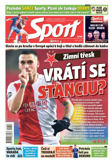 Sport - 5.11.2022