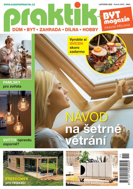 PRAKTIK & příloha Byt magazín 11/2022