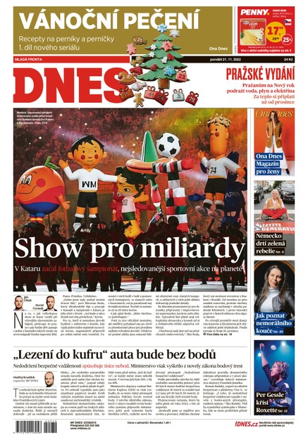 MF DNES - 21.11.2022