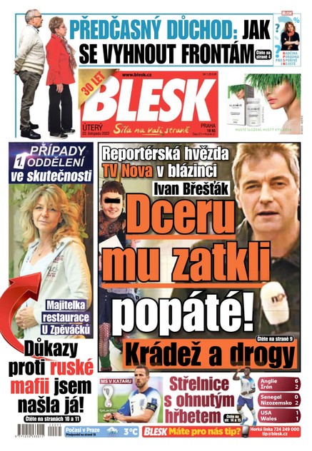BLESK - 22.11.2022