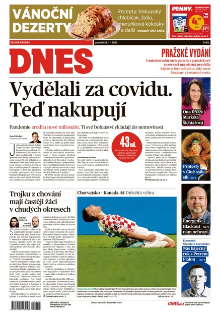 MF DNES - 28.11.2022