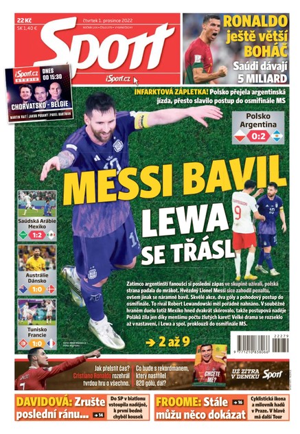 Sport - 1.12.2022