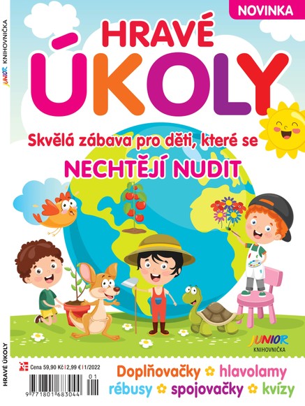 Knihovnička Junior - Hravé úkoly na cesty 1/22