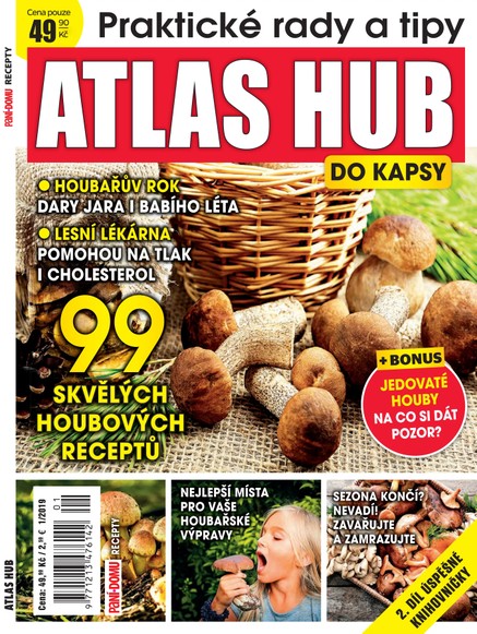 Knihovnička Paní domu - Atlas hub 1/19