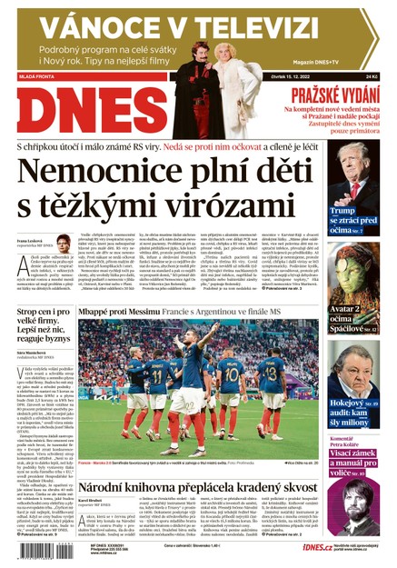 MF DNES - 15.12.2022