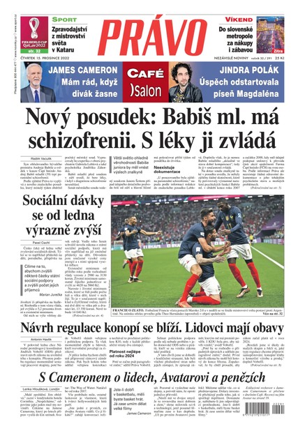 Deník Právo - 15.12.2022