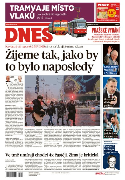 MF DNES - 16.12.2022