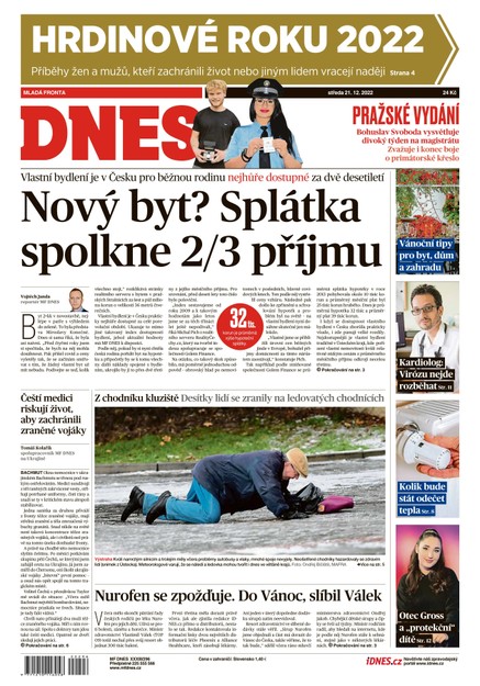 MF DNES - 21.12.2022