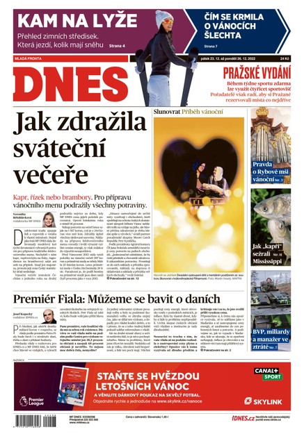 MF DNES - 23.12.2022