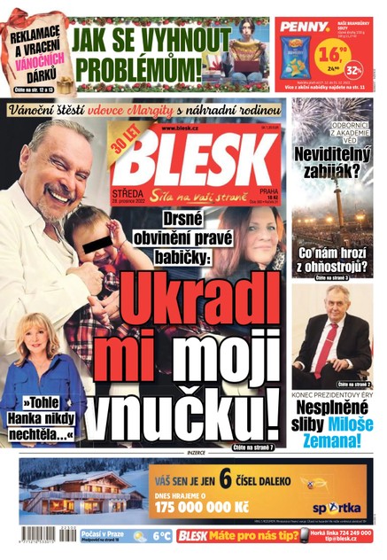 BLESK - 28.12.2022