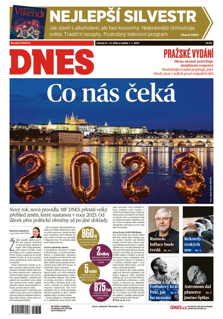 MF DNES - 31.12.2022