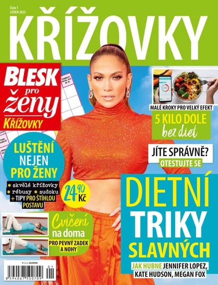 BLESK pro ženy Křížovky - 01/2023