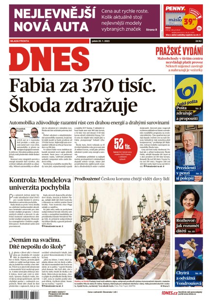 MF DNES - 20.1.2023