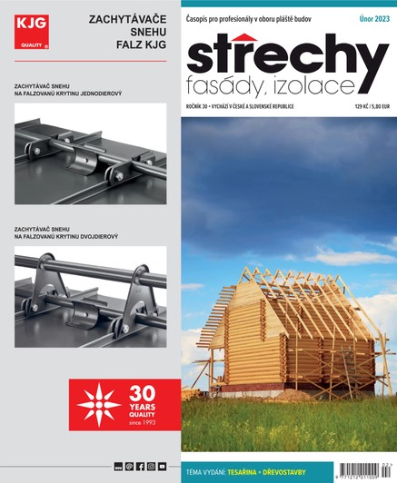 Střechy, Fasády, Izolace 2/2023