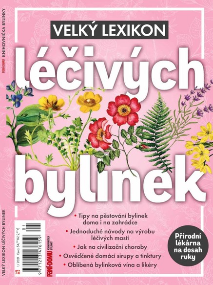 Knihovnička Paní domu - Lexikon léčivých bylinek 1/21