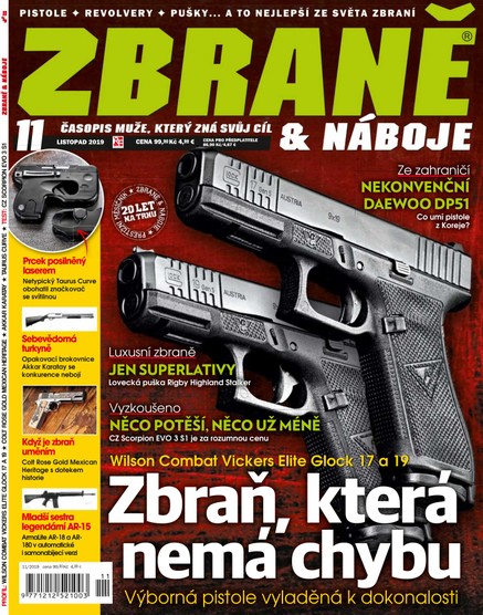 Zbraně & náboje 11/19