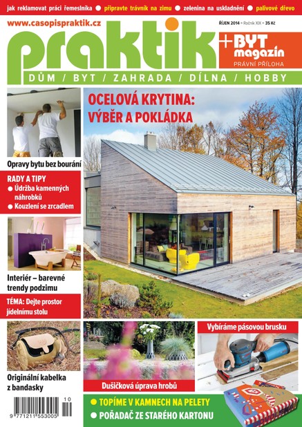 PRAKTIK & příloha Byt magazín 10/2014