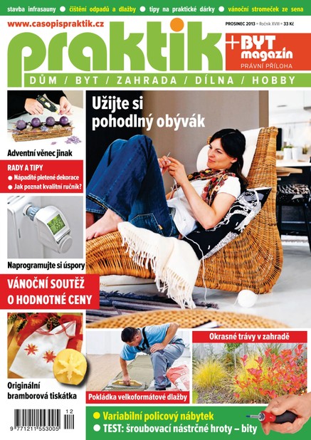 PRAKTIK & příloha Byt magazín 12/2013