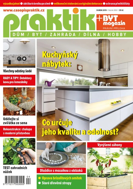 PRAKTIK & příloha Byt magazín 4/2019