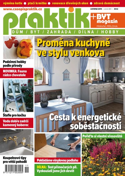 PRAKTIK & příloha Byt magazín 11/2019