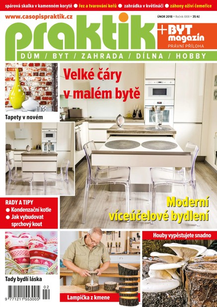 PRAKTIK & příloha Byt magazín 2/2018