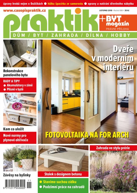 PRAKTIK & příloha Byt magazín 11/2018