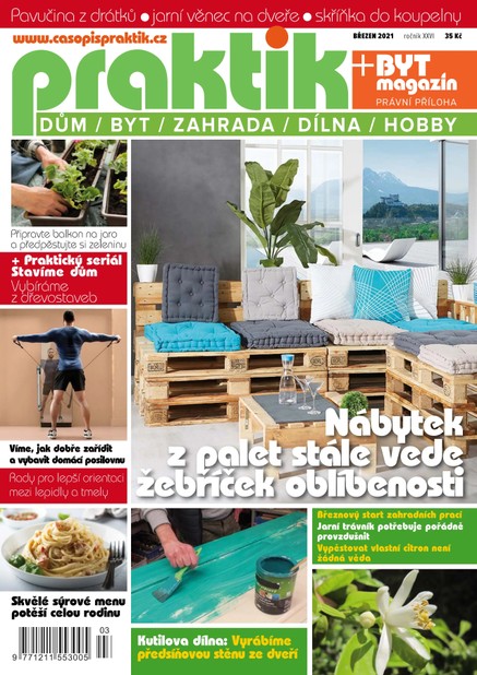 PRAKTIK & příloha Byt magazín 3/2021