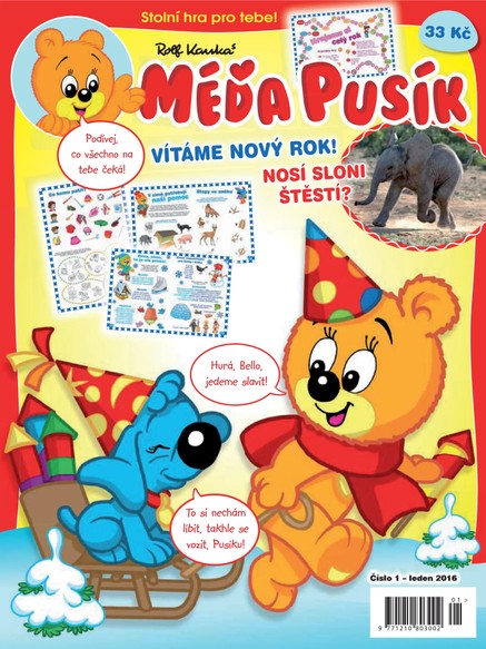 Méďa Pusík 1/2016