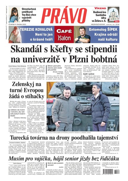 Deník Právo - 9.2.2023