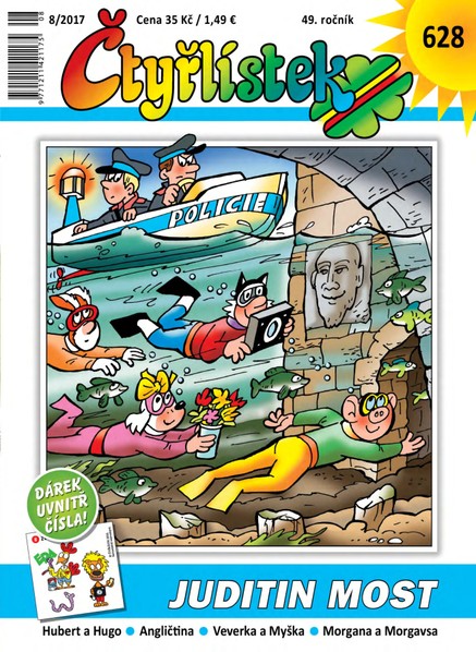 Čtyřlístek 08/2017