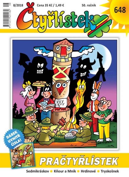 Čtyřlístek 8/2018