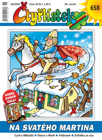 Čtyřlístek 18/2018