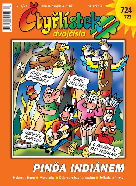 Čtyřlístek 7-8/2022