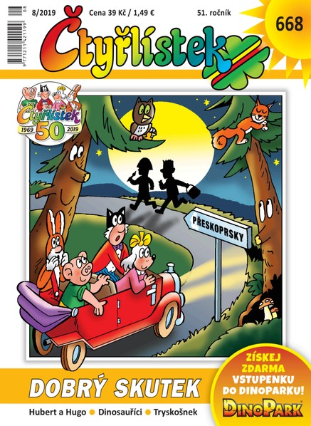 Čtyřlístek 8/2019