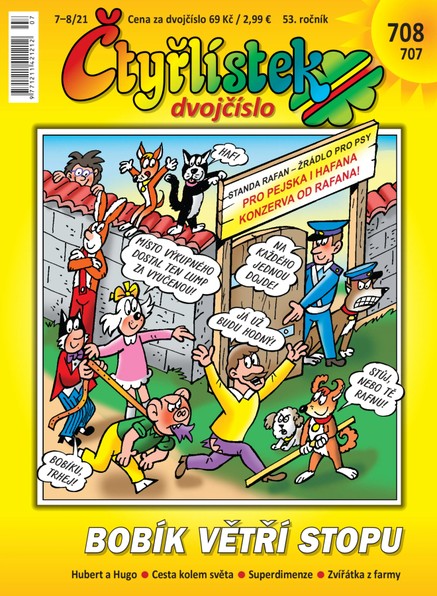 Čtyřlístek 7-8/2021