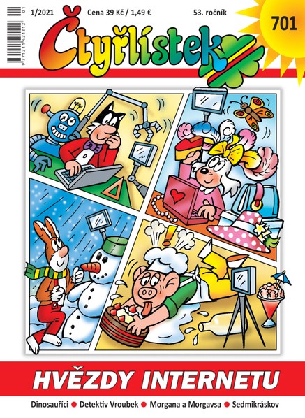 Čtyřlístek 1/2021