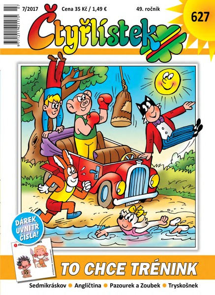 Čtyřlístek 07/2017