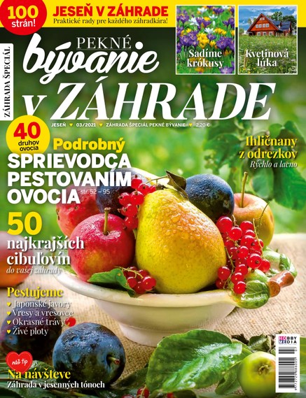 Pekné bývanie v záhrade 3/2021