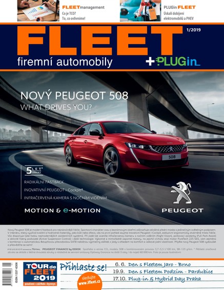FLEET firemní automobily 1/2019
