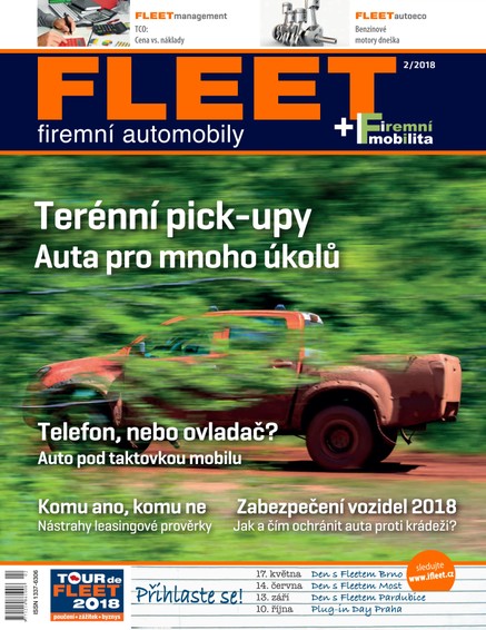 FLEET firemní automobily 2/2018