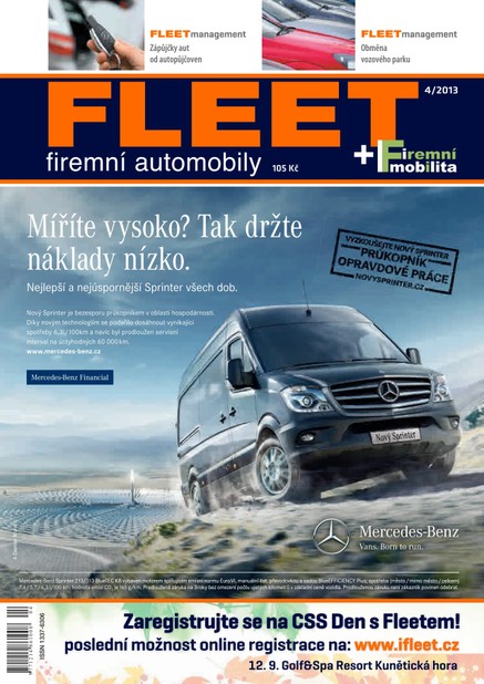 FLEET firemní automobily 4/2013