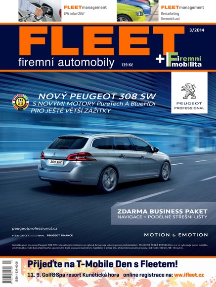 FLEET firemní automobily 3/2014
