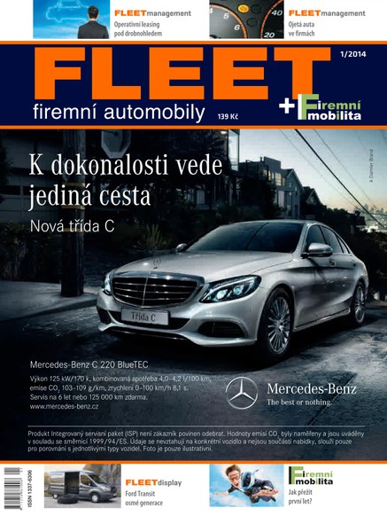 FLEET firemní automobily 1/2014