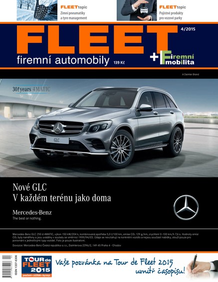 FLEET firemní automobily 4/2015