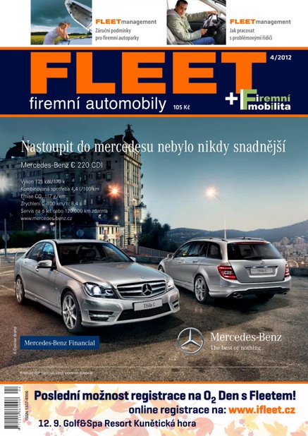 FLEET firemní automobily 4/2012