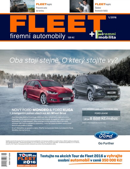FLEET firemní automobily 1/2016