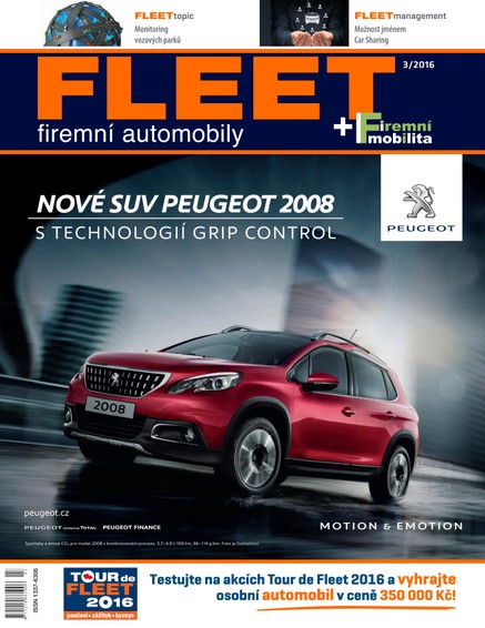 FLEET firemní automobily 3/2016