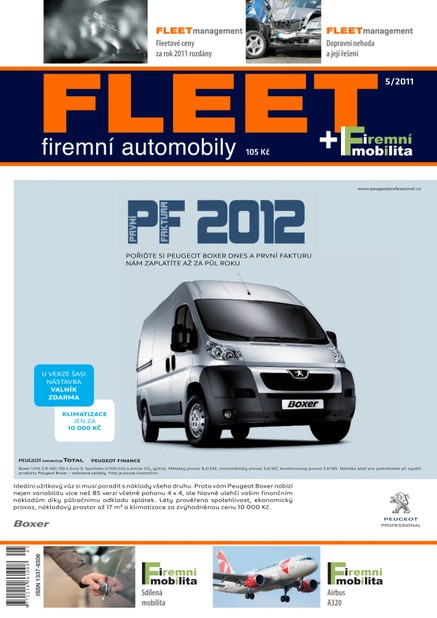 FLEET firemní automobily 5/2011